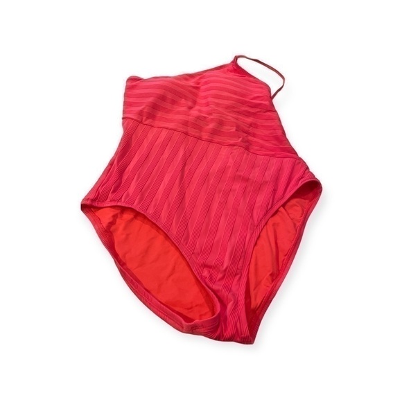 La Blanca Island Goddess One Piece one shoulder Swimsuit in size 12 - Picture 2 of 10